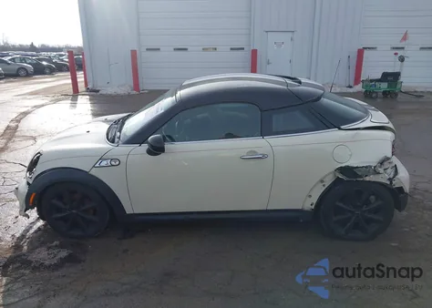 2013 Mini Coupe Cooper S z USA, uszkodzony, nr VIN WMWSX3C59DT772561